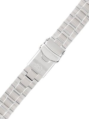bracelet en acier inoxydable Orient UM025313J0 22mm (pour modèle RA-AC0K), argenté