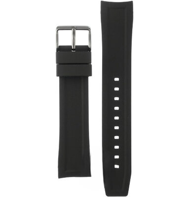 bracelet en silicone Orient UR001011N9 22mm (pour modèle RA-AA00), noir