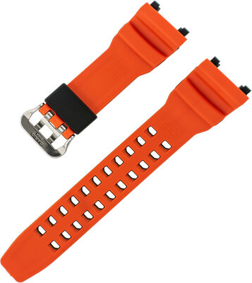 Bracelet en résine Casio (pro Casio GR-B100), orange