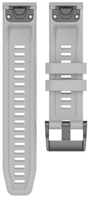 bracelet en silicone Ricardo San Martino 22mm, Gray, QuickFit