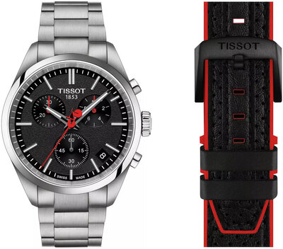 Tissot PR 100 Chronograph Quartz 2024 T150.417.11.051.01 La Vuelta 2024 Limited Edition (+ bracelet de rechange)