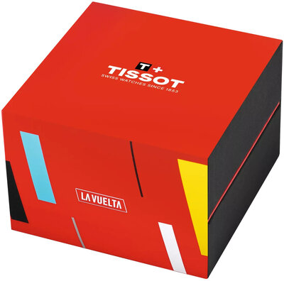 Tissot PR 100 Chronograph Quartz 2024 T150.417.11.051.01 La Vuelta 2024 Limited Edition (+ bracelet de rechange)