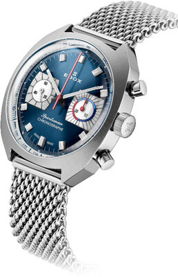 Edox Sportsman Automatic 08202-3bu-buin Limited Edition 600pcs (+ bracelet de rechange)