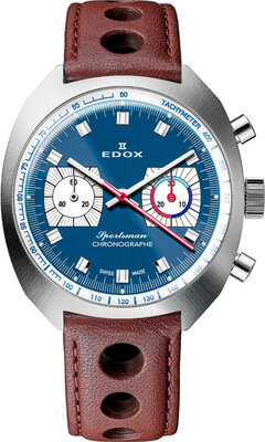 Edox Sportsman Automatic 08202-3bu-buin Limited Edition 600pcs (+ bracelet de rechange)