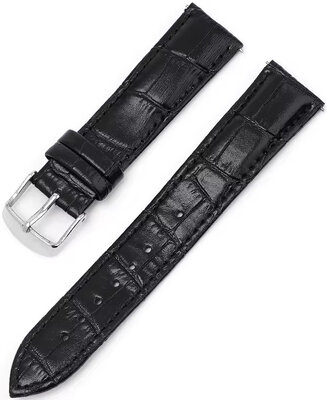 bracelet en cuir Ricardo Paulli, noir