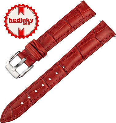 bracelet en cuir Ricardo Paulli, rouge