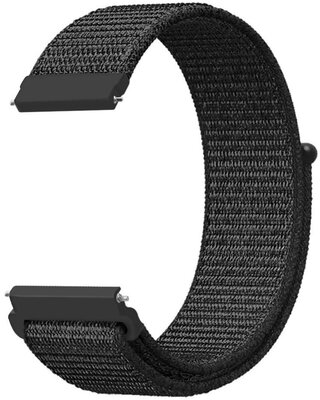 bracelet en nylon Ricardo Zoncolan 20mm, Black, Quick Release