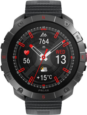 Polar Grit X2 Pro Titan, taille M/L (+ bracelet de rechange)