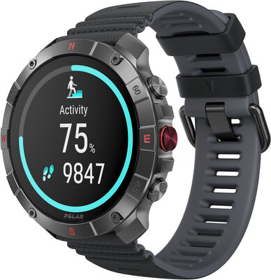 Polar Grit X2 Pro Titan, taille M/L (+ bracelet de rechange)