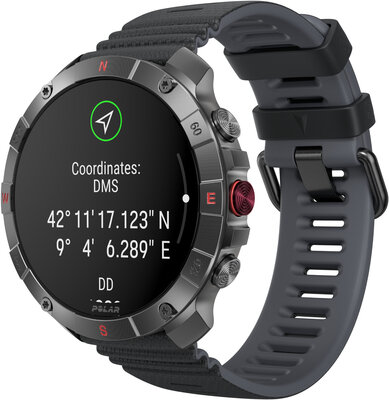 Polar Grit X2 Pro Titan, taille M/L (+ bracelet de rechange)