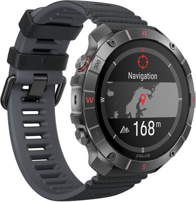 Polar Grit X2 Pro Titan, taille M/L (+ bracelet de rechange)