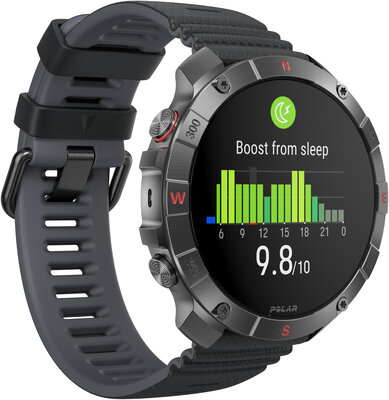 Polar Grit X2 Pro Titan, taille M/L (+ bracelet de rechange)