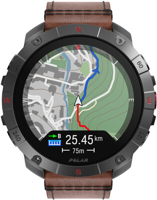 Polar Grit X2 Pro Titan, taille M/L (+ bracelet de rechange)