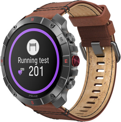 Polar Grit X2 Pro Titan, taille M/L (+ bracelet de rechange)