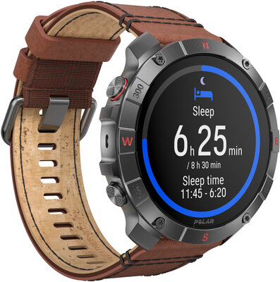 Polar Grit X2 Pro Titan, taille M/L (+ bracelet de rechange)