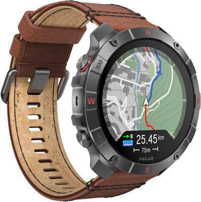 Polar Grit X2 Pro Titan, taille M/L (+ bracelet de rechange)