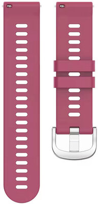 bracelet en silicone Ricardo Marmolada 18mm, Burgundy, Quick Release