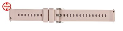 bracelet en silicone Ricardo Marmolada 18mm, Pink, Quick Release