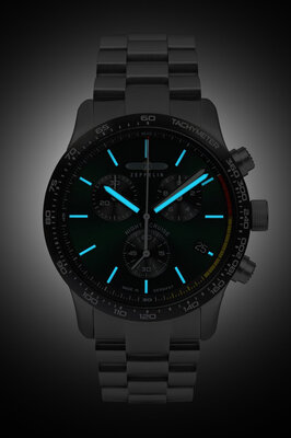 Zeppelin Night Cruise 7288M-4_Set Quartz (+ bracelet de rechange)