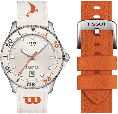 Tissot Seastar 1000 Wilson WNBA Quartz T120.410.17.011.00 (+ bracelet de rechange)