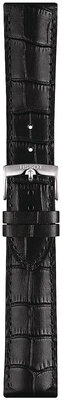 bracelet en cuir Tissot T852.041.653 22mm, noir, Quick Release