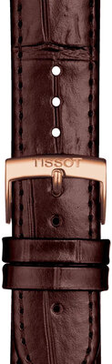 Bracelet en cuir Tissot T852.043.014 20mm, brun, Quick Release