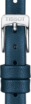 Bracelet en cuir bleu Tissot T852.043.163