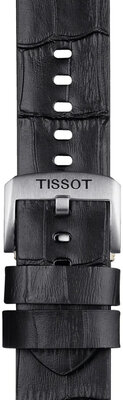 Bracelet en cuir noir Tissot T852.046.775