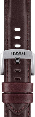Bracelet en cuir brun Tissot T852.046.836
