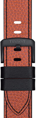 Bracelet en cuir orange Tissot T852.047.500 NBA Wilson