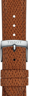 Bracelet en cuir brun Tissot T852.049.063
