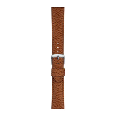 bracelet en cuir Tissot T852.049.063 18mm, marron, Quick Release