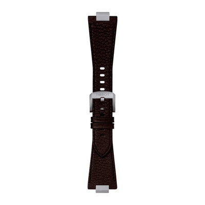 bracelet en cuir Tissot T852.049.164 (pour modèle Tissot PRX 40mm), marron, Quick Release