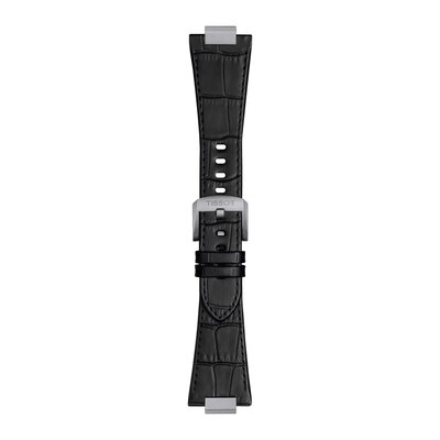 bracelet en cuir Tissot T852.049.415 (pour modèle Tissot PRX 42mm), noir, Quick Release