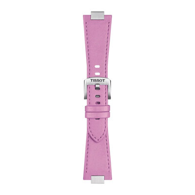 bracelet en cuir Tissot T852.049.546 (pour modèle Tissot PRX 35mm), rose, Quick Release