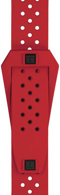 Bracelet caoutchouc rouge Tissot Sideral T852.048.860