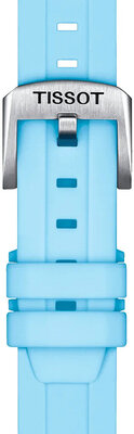 Bracelet en silicone bleu Tissot T852.047.450