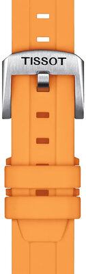 Bracelet en silicone orange Tissot T852.047.452