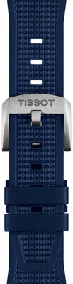 Bracelet silicone bleu Tissot T852.049.050 pour Tissot PRX 40mm