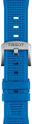Bracelet silicone bleu Tissot T852.049.577 pour Tissot PRX 40mm
