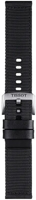 bracelet textile Tissot T852.046.769 22mm, noir, Quick Release