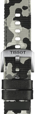 Tissot T852.046.771 bracelet textile camouflage