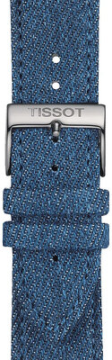 Bracelet textile bleu Tissot T852.046.781