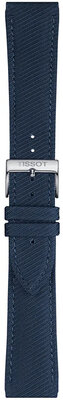 bracelet textile Tissot T852.046.783 22mm, bleu, Quick Release
