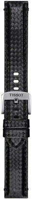 bracelet textile Tissot T852.046.829 20mm, noir, Quick Release