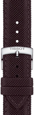 Bracelet textile marron Tissot T852.048.181