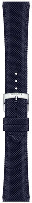 bracelet textile Tissot T852.048.185 21mm, bleu, Quick Release