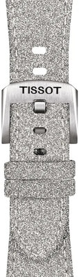 Bracelet textile gris Tissot T852.049.550 pour Tissot PRX 35mm