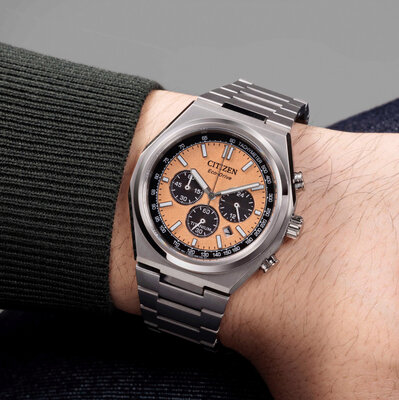 Citizen Sports Eco-Drive Super Titanium Chronograph CA4610-85Z