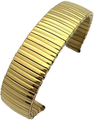 bracelet en acier inoxydable Ricardo Torrino, doré